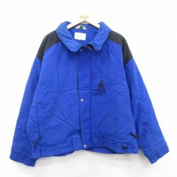 XL★古着 セントジョンズベイ 長袖 ジャケット メンズ 90年代 90s 大きいサイズ 青他 ブルー 25jan10 中古 アウター