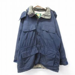 カベラス 00s ナイロンダウンジャケット ネイビー XL | 古着