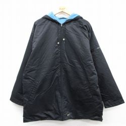 【50%OFF】ナイキ 00s ナイロンジャケット リバーシブル ブラック XL | 古着
