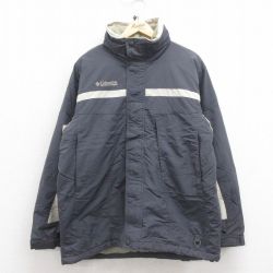 【50%OFF】コロンビア 00s ジャケット ワンポイントロゴ グレー L | 古着