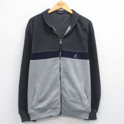 【50%OFF】ノーティカ フリースジャケット ワンポイントロゴ グレー L | 古着