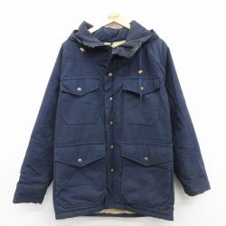 【20%OFF】XL★古着 長袖 マウンテン ジャケット パーカー メンズ 90年代 90s ラグラン 紺 ネイビー 25oct01 中古 アウター