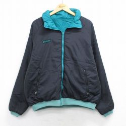 XL★古着 コロンビア COLUMBIA 長袖 ジャケット メンズ 90年代 90s 黒他 ブラック 【spe】 25oct24 中古 アウター