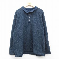 XL★古着 レッドヘッド 長袖 ジャケット メンズ 紺 霜降り 25nov14