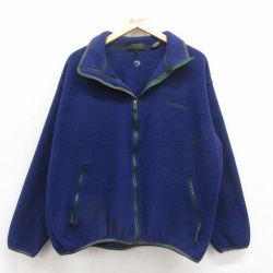 XL★古着 ティンバーランド 長袖 フリース ジャケット メンズ 90年代 90s ワンポイントロゴ USA製 紫【spe】 25dec01