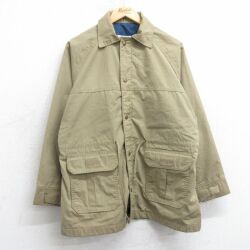 M★古着 ウールリッチ 長袖 マウンテン ジャケット レディース 80年代 80s ラグラン USA製 ベージュ 25dec05