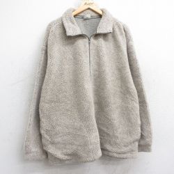 XL★古着 コロンビア 長袖 フリース ジャケット メンズ 90年代 90s USA製 ベージュ 26jan16