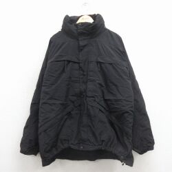 XL★古着 5.11タクティカル 長袖 ナイロン ジャケット メンズ 大きいサイズ 黒 内側フリース 26jan24