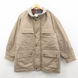 【20%OFF】セントジョンズベイ 90s 長袖ジャケット 内側キルティング ベージュ XL | 古着