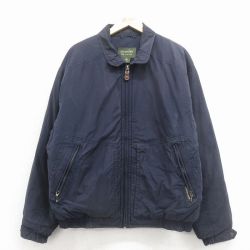 XL★古着 ドッカーズ 長袖 ジャケット メンズ 紺 26feb18