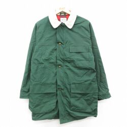 ダックスバック 70s ジャケット 襟コーデュロイ グリーン M | 古着