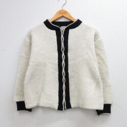 【20%OFF】70s ボアジャケット タロン ホワイト S | 古着