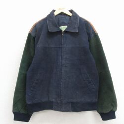 レザージャケット マルチカラー XL | 古着
