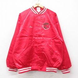 L★古着 長袖 ナイロン ジャケット メンズ 90年代 90s SUSSEX ラグラン USA製 赤他 レッド 25feb15 中古 アウター ウインドブレーカー