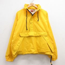 XL★古着 ローリングス 長袖 ナイロン ジャケット メンズ 00年代 00s 黄 イエロー 25feb27 中古 アウター ウインドブレーカー