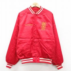 【50%OFF】キングルイ 90s ラグランナイロンジャケット チームスターズ レッド XL | 古着