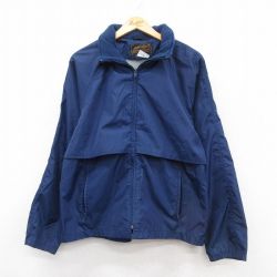 【50%OFF】エディーバウアー 90s ラグランナイロンジャケット ネイビー M | 古着