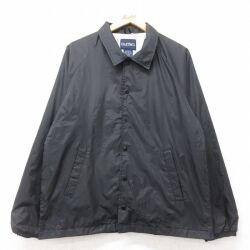 M★古着 ピューリタン 長袖 ナイロン ジャケット メンズ 00年代 00s ラグラン 黒 25nov15