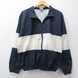 ミズノ 90s ナイロンジャケット ホワイト M | 古着