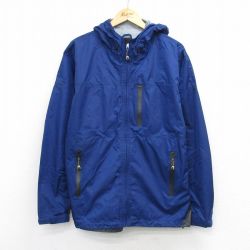 L★古着 カベラス 長袖 ナイロン ジャケット パーカー メンズ 00年代 00s DRY PLUS リップストップ 紺 26mar07