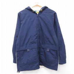 00s ラグランナイロンジャケット ネイビー M | 古着