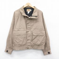 【20%OFF】L★古着 カベラス 長袖 ジャケット メンズ 80年代 80s ラグラン ベージュ カーキ 24dec21 中古 アウター ジャンパー ブルゾン