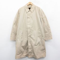 【50%OFF】XL★古着 ロンドンフォグ 長袖 ステンカラー コート メンズ 90年代 90s ロング丈 ベージュ カーキ 内側ファー 25jan14 中古 アウター
