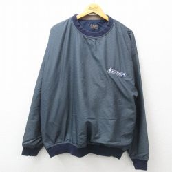 【20%OFF】XL★古着 長袖 ジャケット メンズ 00年代 00s ミシュラン リバーシブル 大きいサイズ クルーネック 紺系他 ネイビー 25jan28 中古 アウター ジャンパー ブルゾン