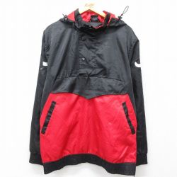 L★古着 長袖 ジャケット メンズ NBA シカゴブルズ ツートンカラー 黒他 ブラック バスケットボール 25feb12 中古 アウター ジャンパー ブルゾン