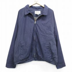 【20%OFF】XL★古着 エディーバウアー 長袖 ジャケット スイングトップ メンズ 00年代 00s ラグラン 大きいサイズ 紺 ネイビー 25feb13 中古 アウター ジャンパー ブルゾン