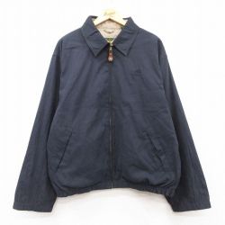 XL★古着 ティンバーランド 長袖 ジャケット スイングトップ メンズ 00年代 00s ワンポイントロゴ 大きいサイズ 黒系 ブラック 25feb13 中古 アウター ジャンパー ブルゾン