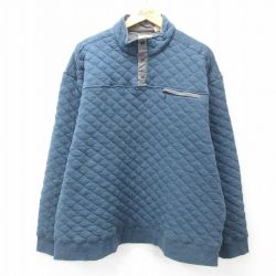 XL★古着 レッドヘッド 長袖 キルティング ジャケット メンズ 大きいサイズ 薄紺 ネイビー 25feb18 中古 アウター ジャンパー ブルゾン