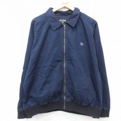 XL★古着 ラルフローレン Ralph Lauren ポロジーンズ 長袖 ブランド ジャケット メンズ 00年代 00s ワンポイントロゴ ラグラン 大きいサイズ コットン 紺 ネイビー 25feb27 中古 アウター ジャンパー ブルゾン