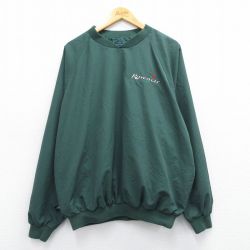 XL★古着 長袖 ジャケット メンズ Rosemar バラ ラグラン 大きいサイズ Vネック 緑 グリーン 25mar14 中古 アウター ジャンパー ブルゾン