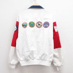 XL★古着 Dunbrooke 長袖 ジャケット メンズ 90年代 90s シカ 大きいサイズ USA製 白他 ホワイト 25aug30 中古 アウター ジャンパー ブルゾン