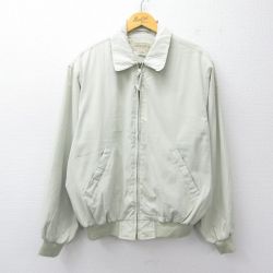 XL★古着 セントジョンズベイ 長袖 ジャケット メンズ 00年代 00s 薄ベージュ カーキ 25oct02 中古 アウター ジャンパー ブルゾン