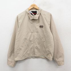 L★古着 長袖 ジャケット スイングトップ メンズ 90年代 90s KENT ラグラン USA製 ベージュ カーキ 25oct10 中古 アウター ジャンパー ブルゾン