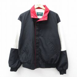 XL★古着 Dunbrooke 長袖 ジャケット メンズ 90年代 90s USA製 黒他 25nov11