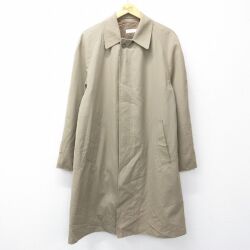 L★古着 ブルックスブラザーズ 長袖 ステンカラー コート メンズ 80年代 80s ラグラン ロング丈 ベージュ【spe】 25nov22