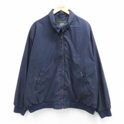 XL★古着 WEATERPROOF 長袖 ジャケット メンズ 大きいサイズ 紺 25dec09
