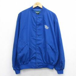 XL★古着 Dunbrooke 長袖 ジャケット メンズ 90年代 90s TAS 大きいサイズ 青 25dec15