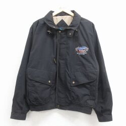 XL★古着 長袖 ジャケット メンズ 00年代 00s SUMSUNG 黒 26jan24