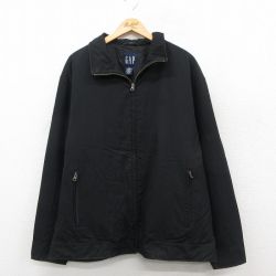 XL★古着 ギャップ GAP 長袖 ジャケット メンズ 00年代 00s 大きいサイズ 黒 26jan30