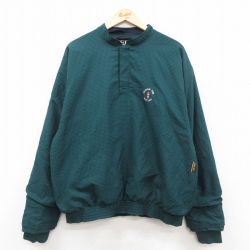 XL★古着 長袖 ジャケット メンズ HARBOUR 千鳥格子 ゴアテックス 大きいサイズ 緑他 チェック 26jan30