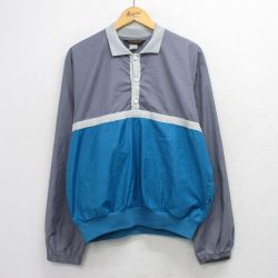 XL★古着 エディーバウアー 長袖 ジャケット メンズ 90年代 90s USA製 グレー他 26apr01