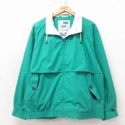 XL★古着 ロンドンフォグ 長袖 ジャケット メンズ 緑 26apr04