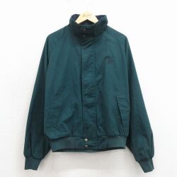 XL★古着 スイングスター 長袖 ジャケット メンズ 90年代 90s ALCOA ラグラン USA製 緑 26apr15