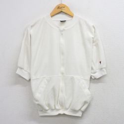 L★古着 ジャンセン 半袖 ジャケット メンズ 80年代 80s 白 26apr22