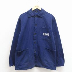 AEBEH 長袖ジャケット ネイビー L | 古着