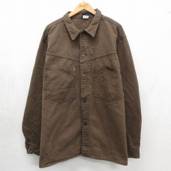 90s 長袖ジャケット ブラウン XL | 古着